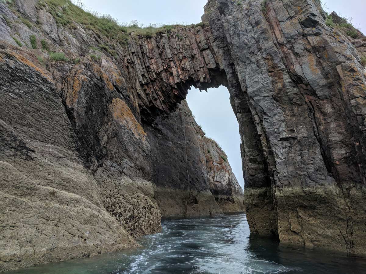Natural Arch, also known locally as London Bridge...